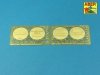 Aber 16158A German WW II 20L Jerry Can closings & 200L fuel drum covers (choice A) (1:16)